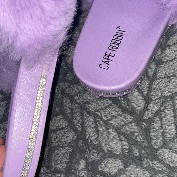 Purple Slippers. brand new - Picture 3 of 3